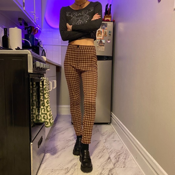 Free People Flannel Pants - Picture 4 of 8